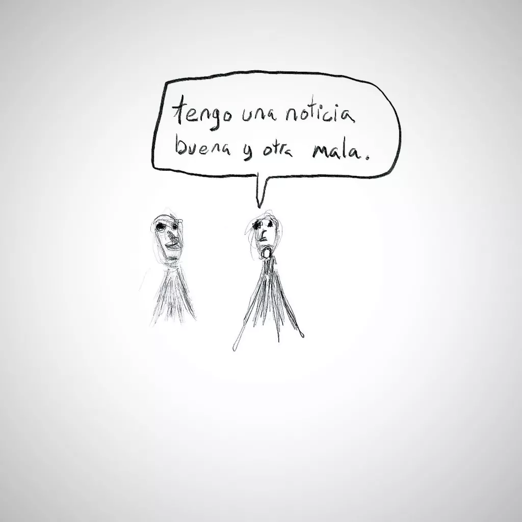 noticia buena y mala